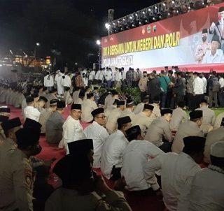 Polda Jateng menggelar doa bersama untuk negeri dan Polri