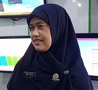 Kepala Stasiun Meteorologi Maritim Tanjung Emas, BMKG Semarang, Retno Widyaningsih