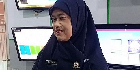 Kepala Stasiun Meteorologi Maritim Tanjung Emas, BMKG Semarang, Retno Widyaningsih