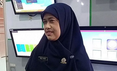 Kepala Stasiun Meteorologi Maritim Tanjung Emas, BMKG Semarang, Retno Widyaningsih