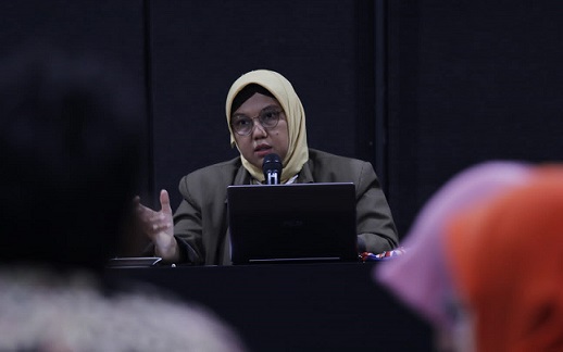 Koordinator Divisi Hukum dan Diklat Bawaslu Jateng, Diana Ariyanti