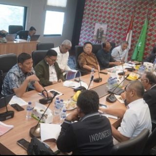 Rapat PSSI yang berlangsung di kantor PSSI, GBK Arena, Kamis (12/1/2023)