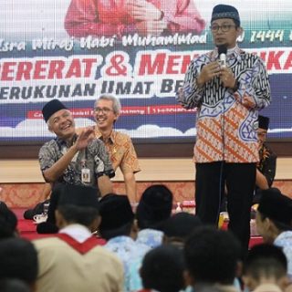 Peringatan Isra Mi'raj yang diselenggarakan Pemerintah Provinsi Jawa Tengah di Gedung Gradhika Bhakti Praja pada Rabu (1/2/2023)