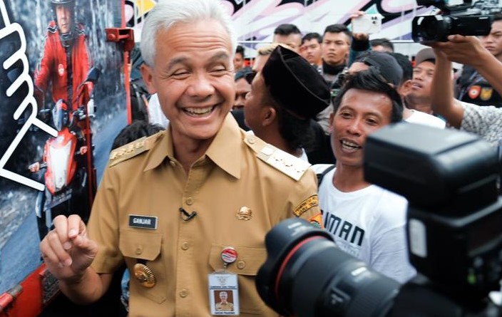 Gubernur Jateng Ganjar Pranowo.
