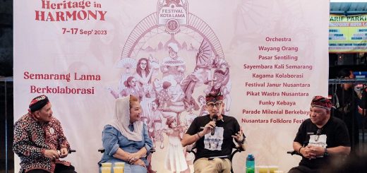 Diskusi di Kota Lama Bersama Sandiga Uno dan Havearita G Rahayu