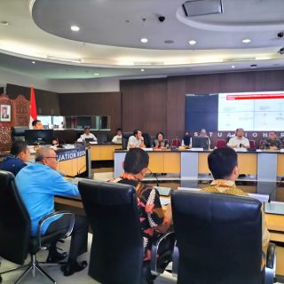 Suasana Rapat Koordinasi di Istana Kepresidenan