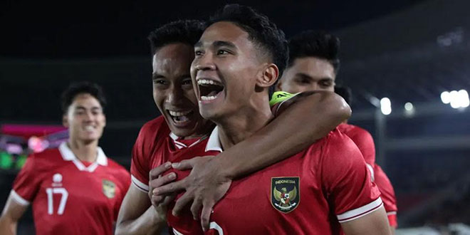 Selebrasi Timnas U-23