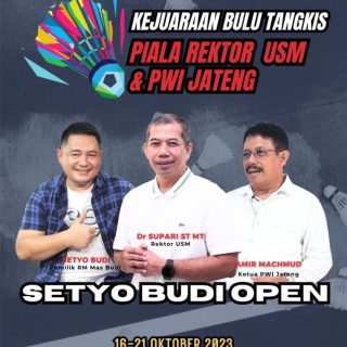 Ratusan Atlet akan Turun di Kejuaraan Bulu Tangkis Setyo Budi Open