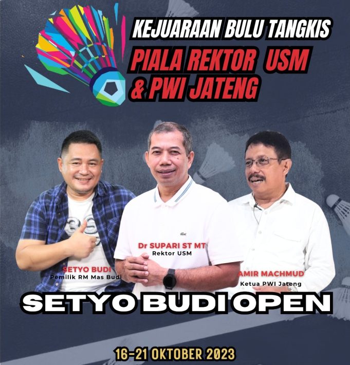 Ratusan Atlet akan Turun di Kejuaraan Bulu Tangkis Setyo Budi Open