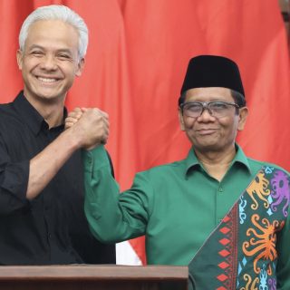 Pasangan Capres-Cawapres Ganjar Pranowo-Mahfud MD
