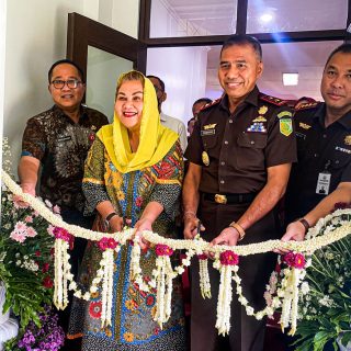 Peresmian Balai Rehabilitasi Adhyaksa yang berlokasi di RSWN KRMT Wongsonegoro Kota Semarang, Kamis (26/10).