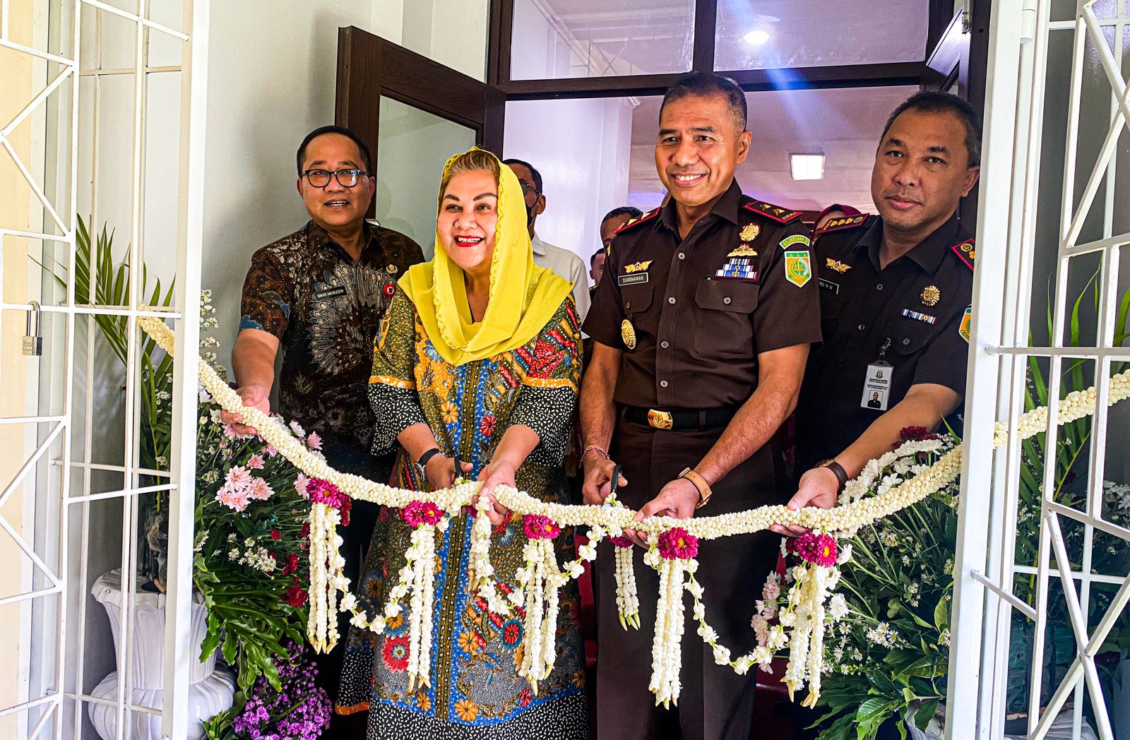 Peresmian Balai Rehabilitasi Adhyaksa yang berlokasi di RSWN KRMT Wongsonegoro Kota Semarang, Kamis (26/10).