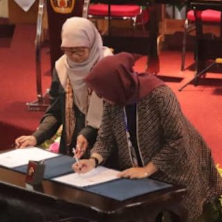 Penandatanganan perjanjian kerja sama Fakultas Teknologi Pertanian Universitas Semarang (FTP USM) dengan 10 Fakultas dari berbagai perguruan tinggi di Indonesia