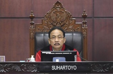 Suhartoyo, Ketua MK pengganti Anwar Usman