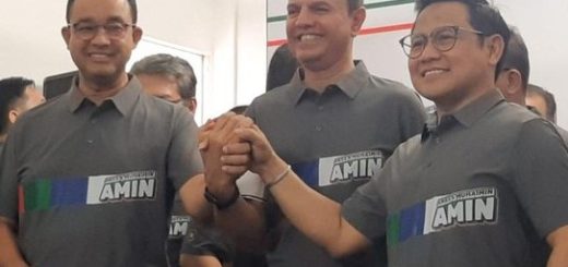 Marsekal Madya TNI (Purn) Muhammad Syaugi Alaydrus resmi ditunjuk sebagai kapten Timnas pemenangan capres-cawapres Anies Baswedan dan Cak Imin.