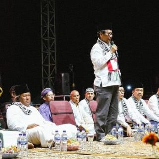 Menkopolhukam Mahfud Md memimpin doa untuk rakyat Palestina