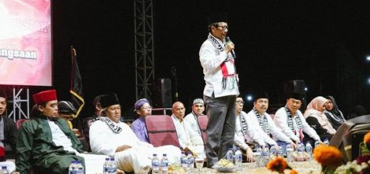 Menkopolhukam Mahfud Md memimpin doa untuk rakyat Palestina