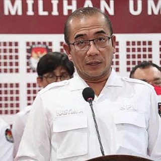 Ketua Komisi Pemilihan Umum (KPU) Hasyim Asy'ari