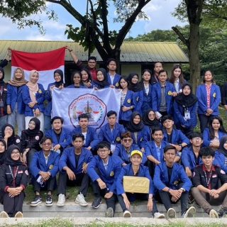 Peserta Latihan Dasar Kepemimpinan (LDK) 2024 yang diselenggarakan Badan Eksekutif Mahasiswa (BEM) Fakultas Hukum USM di Lapangan Tembak Kodam IV Diponegoro, pada 17-19 Februari 2024