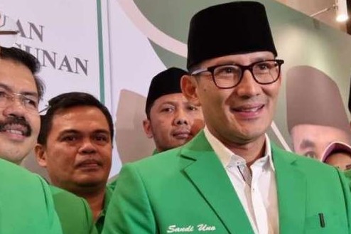 Ketua Bappilu DPP PPP, Sandiaga Uno