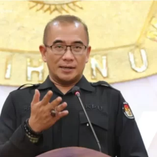 Ketua Komisi Pemilihan Umum (KPU) Hasyim Asy'ari