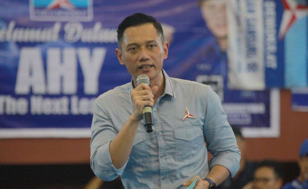 Ketua Umum Partai Demokrat, Agus Harimurti Yudhoyono