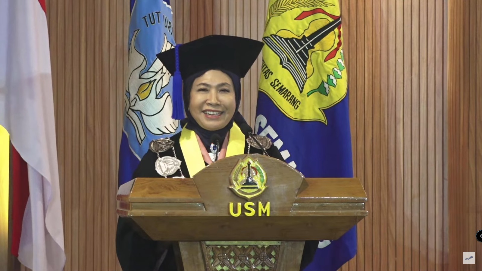 Ketua Pengurus Yayasan Alumni Undip, Prof Dr Ir Kesi Widjajanti SE MM