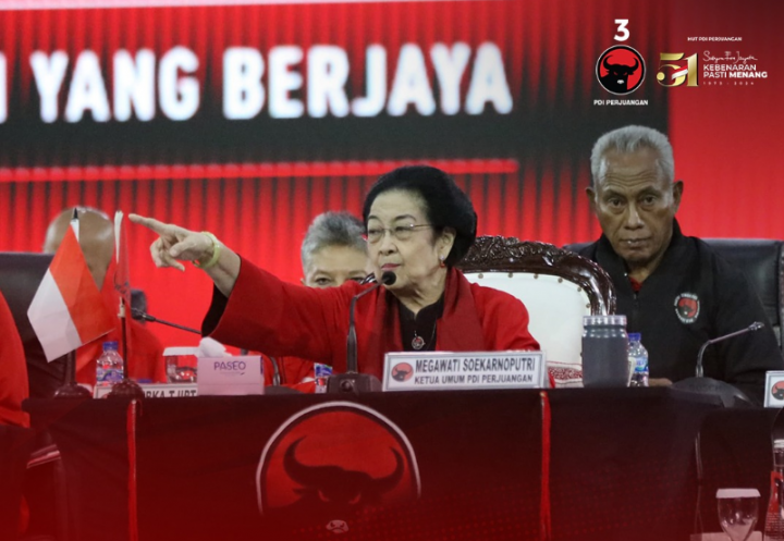 Ketua Umum PDIP, Megawati Soekarnoputri