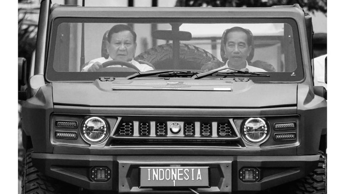 Foto salah satu unggahan Prabowo di instagramnya sebagai ucapan ulang tahun ke 63 untuk Presiden Joko Widodo, hari Jumat ini