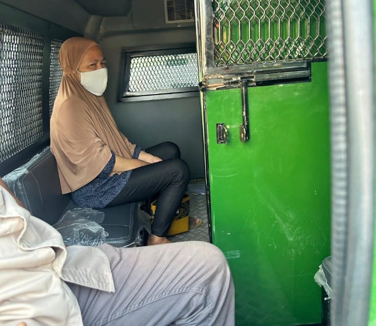 Wali kota Semarang, Hevearita Gunaryanti Rahayu saat memberikan materi sharing session program penanganan stunting dalam ajang UN Public Services Forum di Incheon, Korea Selatan, Selasa (25/6).