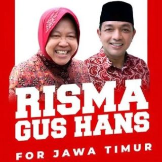 Pasangan Risma-Gus Han diusung PDI Perjuangan untuk Pilkada Jawa Timur 2024