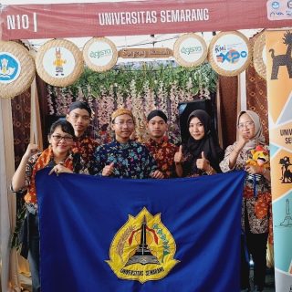 Tim USM dalam gelaran Kewirausahaan Mahasiswa Indonesia (KMI) Expo XV di Auditorium Mokodompit Universitas Halu Oleo (UHO) Kendari, pada 23 - 25 Oktober 2024