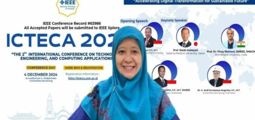 Ketua Panitia ICTECA 2024, Dr Ari Endang Jayati ST MT