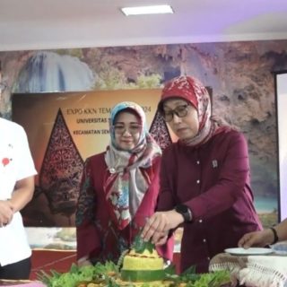 Pembukaan Expo KKN Tematik III yang digelar Lembaga Penelitian dan Pengabdian kepada Masyarakat (LPPM) Universitas Semarang (USM) di Kecamatan Semarang Utara, pada Rabu (11/12/2024)