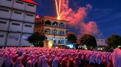 Syiar Islam Menggema, Santri Ponpes Askhabul Kahfi Semarakkan Takbir Keliling Idul Adha 1447 H