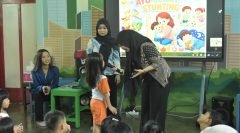 Mahasiswa Ilkom USM Beri Edukasi tentang Pentingnya Gizi pada Anak Balita