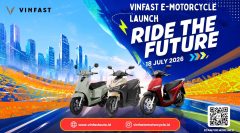 VinFast Gelar Peluncuran Perdana Tiga E-Motorcycle di Indonesia, Masyarakat Bisa Test Ride Gratis