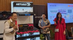 ARTUGO Bawa ART-Stone Series dan Talking Hood di Atlanta Elektronik Mataram